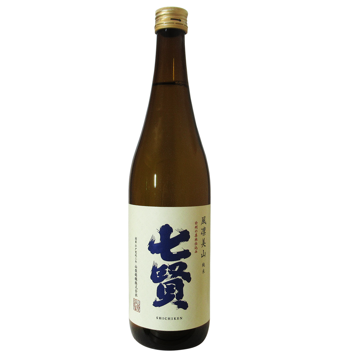 山梨県 山梨銘醸 / 七賢 純米 風凛美山